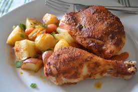 Potatoes with Chicken