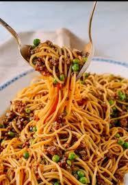 Noodles with Beans